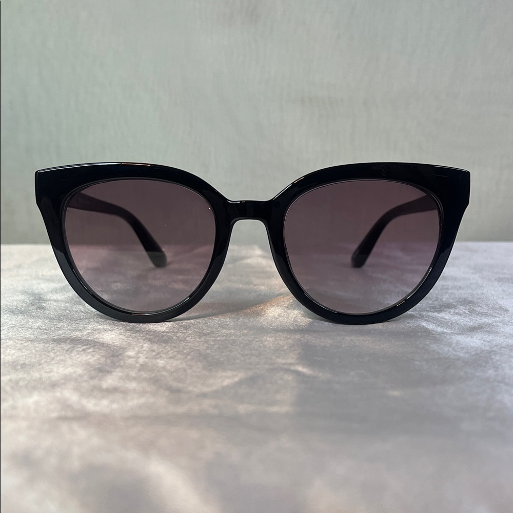J. Crew Black Cat-Eye Sunglasses